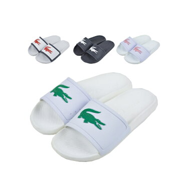 LACOSTE ラコステ CROCO SLIDE レディースサンダル 737CFA 0044 0005 クロコスライド シャワーサンダル