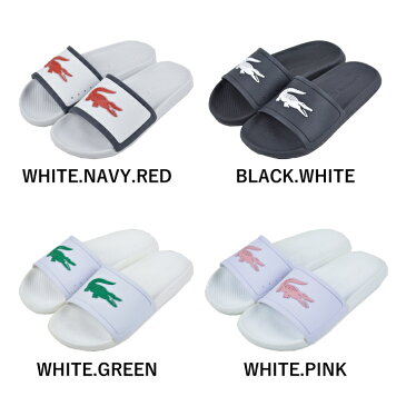 LACOSTE ラコステ CROCO SLIDE レディースサンダル 737CFA 0044 0005 クロコスライド シャワーサンダル