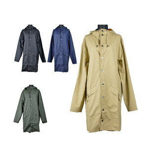 レインズ RAINS ロングジャケット LONG JACKET 1202 全天候型コート レディース メンズ レインコート かっぱ 雨具 レインウェア コート 北欧 おしゃれ 防水 フード アウトドア カッパ ロング丈