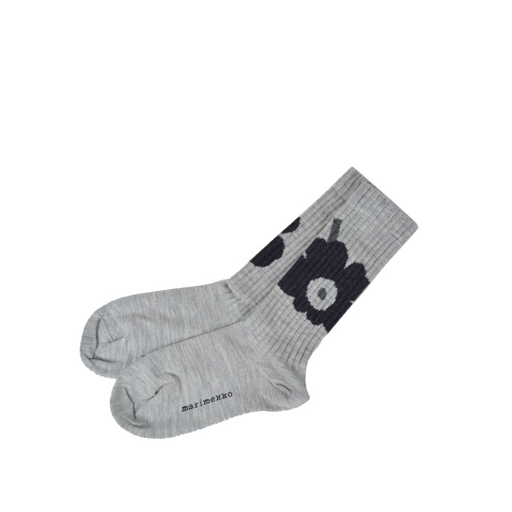 マリメッコ 靴下 レディース 【●5/30限定！ポイント最大5倍付与！】マリメッコ marimekko KUUSI UNIKKO PLACEMENT SOCKS ウニッコ ソックス 090485 レディース 靴下 ウニッコ柄 北欧 ギフト プレゼント かわいい おしゃれ お洒落