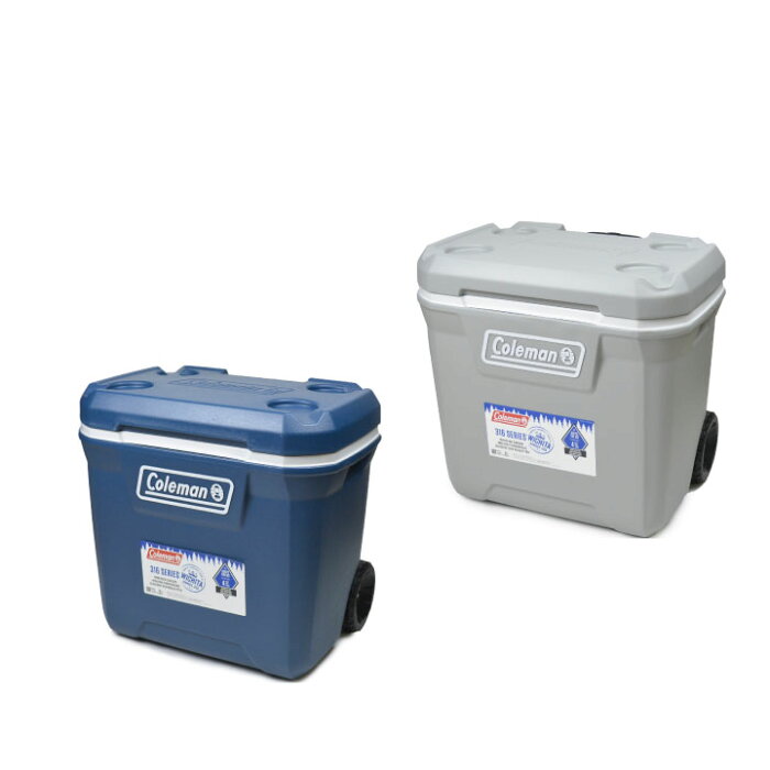 コールマン Coleman 3000006582 3000006583 65QT Wheeled Cooler 5861 クーラーボックス ソロキャン バーベキュー キャンプ アウトドア 保冷 キャスター付き 大容量 夏 海 川 お出かけ