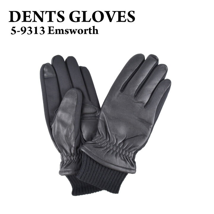 デンツ Dents エムズワース Emsworth 5-9313 メンズ 手袋 グローブ スマホ対応 レザー 革 グローブ プレゼント ギフト おしゃれ お洒落