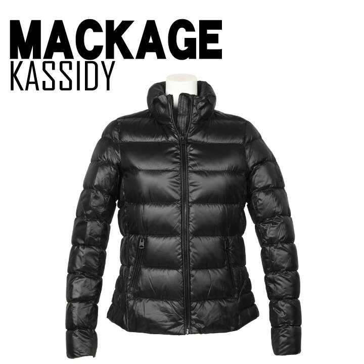 マッカ―ジュ キャシディー 【 海外大きめキッズサイズを国内大人用として取り扱っています 】 Mackage KASSIDY 収納バッグ付き ダウンジャケット レディース ダウンコート ジップアップ 美シルエット 軽い 暖かい カナダ