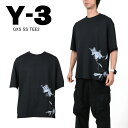 【●ポイント最大5倍！4/20限定！】Y3 ワイスリー GXS SS TEE 2 グラフィック ショートスリーブティーツー IN4349 ユニセックス Tシャツ 半袖 山本耀司 Yohji Yamamoto スポーティー 吸湿性