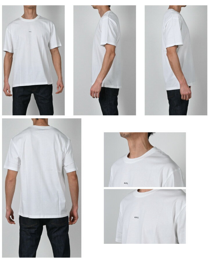 A.P.C アーペーセー KYLE Tシャツ/COEIO-H26929 メンズ 半袖 ちびロゴ クルーネック 2