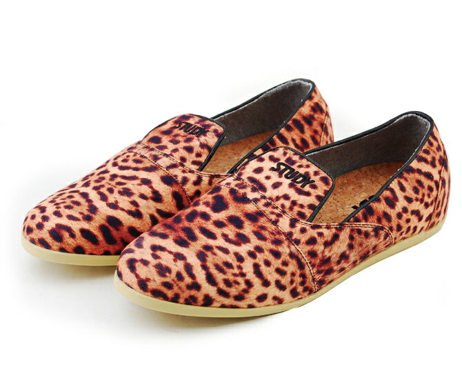 study(スタディー)　スリッポンTHE LEOPARD SLIP(レオパード スリップ シューズ)　ヒョウ柄　ドット柄　study 靴　study スニーカー　　デッキシューズ　ドライビング シューズ　メンズ【dq_gw】