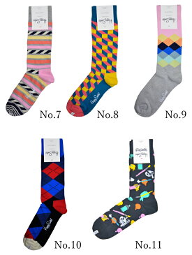 【★300円クーポン!無くなり次第終了!】Happy Socks ハッピーソックス レディース メンズ 靴下おしゃれ ソックス 結婚式 パーティ 【西日本】