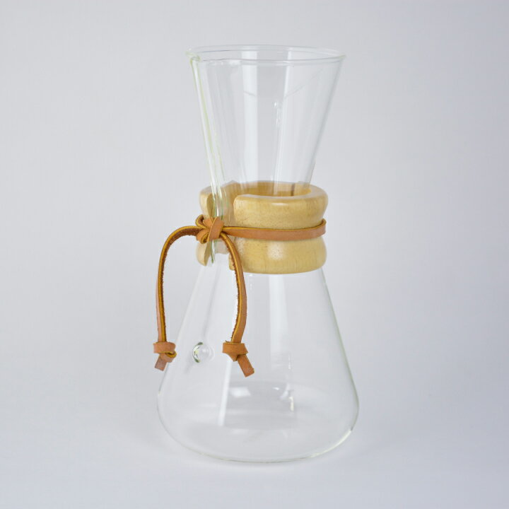 【●200円OFFクーポン使えます!】ケメックス CHEMEX コーヒーメーカー 3カップ用 3Cup Classic Glass Coffee Maker CM-1C ガラス ドリッパー 北欧 おしゃれ お洒落 スタイリッシュ インテリア プレゼント ギフト 新築祝い 【due】