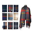 BEGG&CO マフラー 【●ポイント最大5倍！4/25限定！】ベグアンドコー BEGG＆CO Jura Tilden Nowell Rollins Tartan Dewar ストール マフラー チェック柄 大判 ラムウール アンゴラ 秋冬 無地 シンプル オトナ女子 プレゼント ギフト 贈り物 お洒落 おしゃれ【西日本】