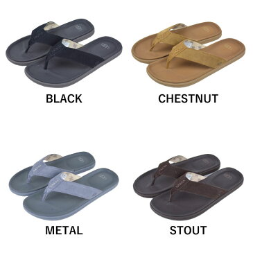 アグ UGG ブルックサイドフリップ BROOKSIDE FLIP 1113091 メンズ サンダル ビーチサンダル スエード レザー 本革 ブランド 人気 トング 履きやすい 夏 おしゃれ お洒落【西日本】