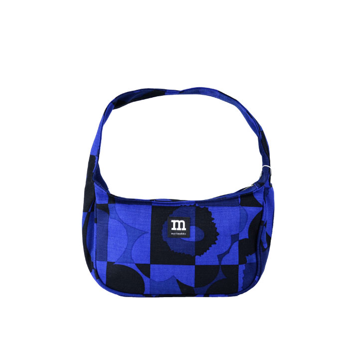 マリメッコ 【 在庫処分 】マリメッコ ウニッコ ハンドバッグ ショルダーバッグ Marimekko KAENKUKKA RUUTU UNIKKO BAG 090320 キャンパス 【西日本】