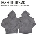 ベアフットドリームス ベアフットドリームス レディース もこもこ パーカー BAREFOOT DREAMS コージーシック リラックスジップフーディ Cozychic Womens Relaxed Zip Up Hoodie 着心地 リラックスウェア【due】