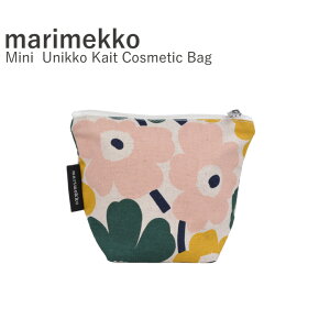 ޥå Marimekko Mini Unikko Kait Cosmetic Bag ߥ˥˥å  ƥåХåѥݡ ʪ ̲ ե ι  ץ ޯ  due