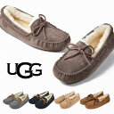 【P最大6倍！】【●最大500円OFFクーポン使えます！】アグ UGG ダコタ DAKOTA 1107949 モカシン レディース ファー ボア シューズ ローファー シューズ ムートン スリッポン スエード 本革 レザー プレゼント ギフト かわいい 可愛い おしゃれ お洒落 【due】