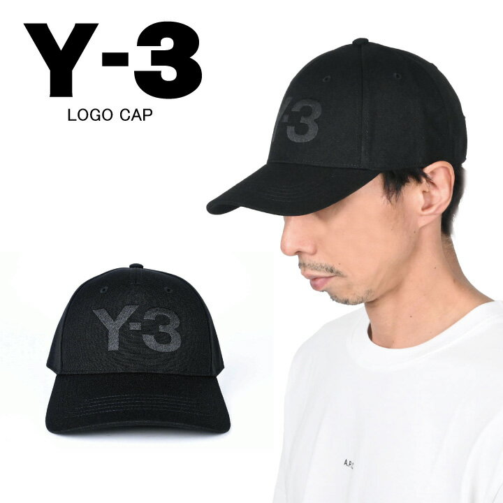 楽天DEROQUE dueY-3 ワイスリー LOGO CAP/ IY0104 帽子 BLACK 山本耀司 Yohji Yamamoto スポーツファッション タウンユース 【due】