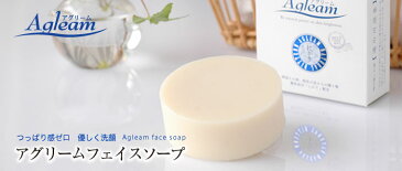 【送料無料】アグリーム Agleam フェイスソープ にがり 7g お試し トライアル セット 洗顔 石けん 無添加 せっけん 洗顔料 泡 石鹸 美容 ソープ 無添加 固形 洗顔せっけん 固型 潤い 乾燥肌 弾力 スキンケア 天然