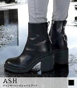 【ASH(アッシュ)】チャンキーヒールショートブーツ★