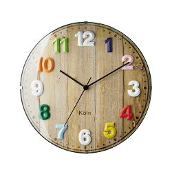 新品特売 ポイント15倍 ドレッサー 8 セッコ 1 0 00 8 学習家具 10 時計 23 59 木目調 10 レビュー特典あり ベンチ 電波時計 時計 ウォールクロック カラフル 子供 キッズ レトロ 木目調 ガラス とけい 掛け時計 壁掛け ボヤージュcl 7975 送料無料