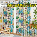 【5/24〜25は全品P5倍】デザインカーテン 洗える カーテン 厚地カーテン ドレープ 形状記憶加工 おしゃれ 北欧 遮光2級・3級 日本製 タッセル付き D...