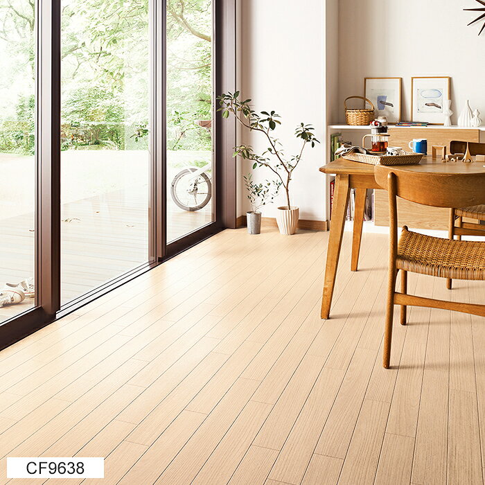 東リ クッションフロア (R) 生地サンプル エルム CF9637〜9638