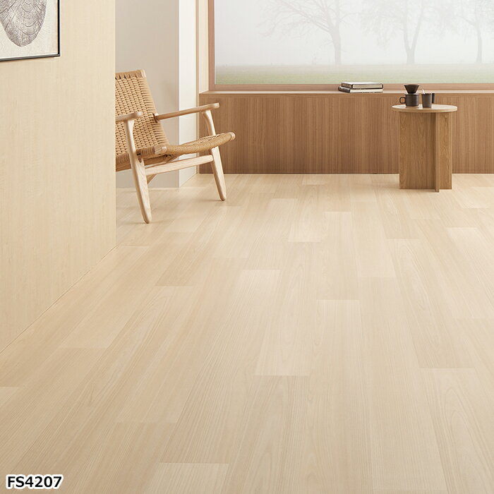 東リ 長尺シート (R) マチュアNW 生地サンプル ナチュラルエルム FS4207〜FS4208