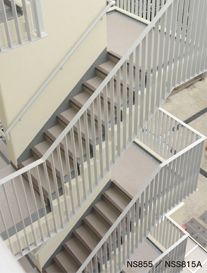 東リ 階段用床材 NSステップ800 チェッカー Aタイプ 蹴込み一体型 (R) サンプル お買い物マラソン