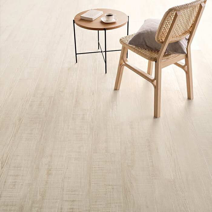 ビニル床タイル 東リ Pタイル ロイヤルウッド ホワイトペイントウッド (R) PWT4303 生地サンプル 引っ越し 新生活