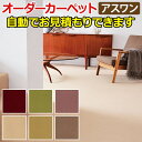 カーテン・ラグの店デザインライフで買える「アスワン オーダーカーペット フリーカット サイズオーダー 形を自由に作れる オーダーメイド Wall to Wallカーペット ニューアスノーブル (A NAB 自動見積り 見積り無料 凹凸 変形 円形 引っ越し 新生活」の画像です。価格は1円になります。