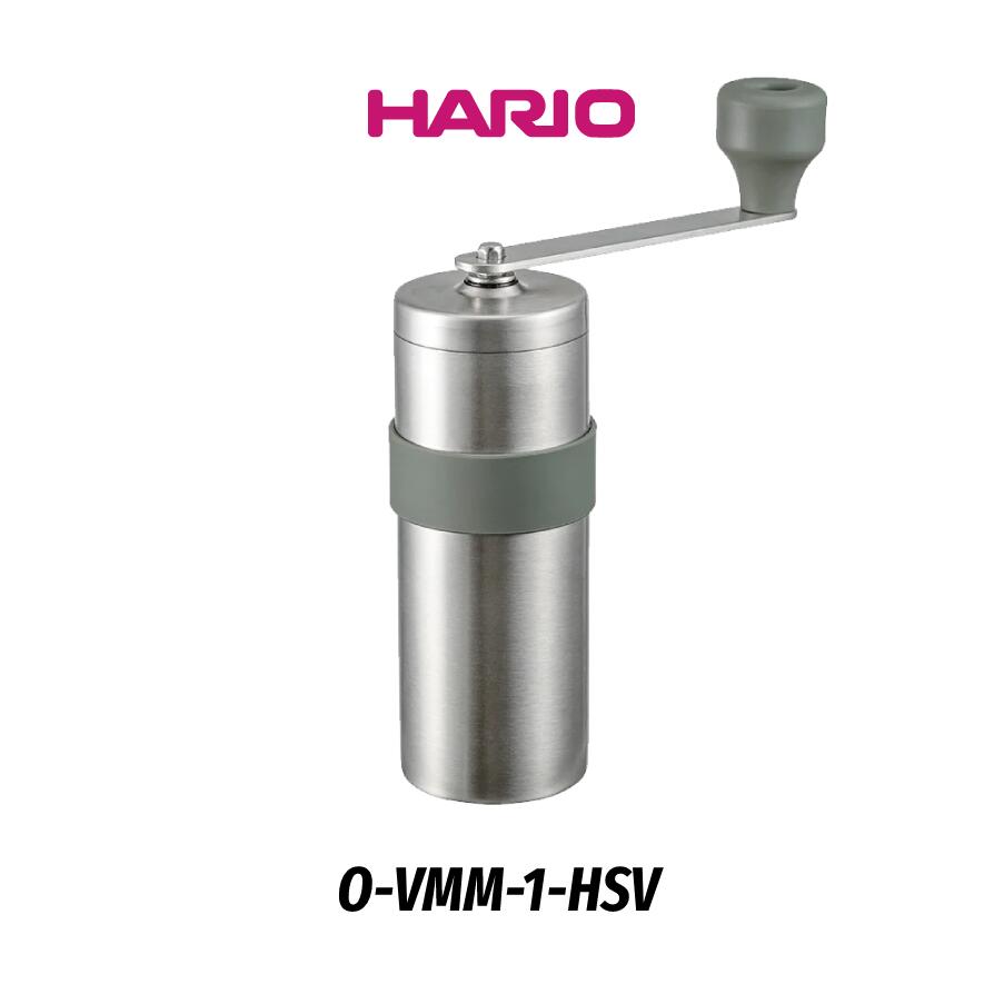 HARIO ハリオ O-VMM-1-HSV V60 メタルコーヒーミル アウトドア 臼が洗える 収納可能 日本製 コンパクト..