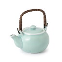鍋島青磁 土瓶 ティーポット 急須 茶器 ターコイズブルー 贈り物 ギフト 食洗機・電子レンジ使用可能 敬老の日
