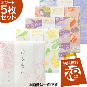 お得!中川政七商店ふきん福袋 5枚入り アソート 送料無料 プレゼントキャンペーン対象外