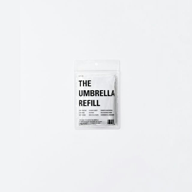 THE UMBRELLA 張替生地 WHITE ビニール傘