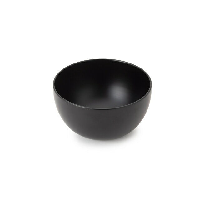 おしゃれな椀 S ブラック 黒 真塗 越前硬漆 RIN＆CO 漆器 日本製 贈り物 食洗機可のサムネイル