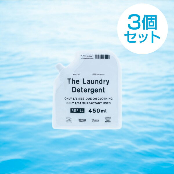   N[|Ώہ@܂Ƃߔł 3Zbg  THE  The Laundry Detergent lւ pbN450ml ~ 3p