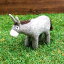 羊毛フェルトのぬいぐるみ かわいい動物 人形 キルギス ハンドメイド ロバ Donkey DESIGNERS' FRIDGE デザフリ【天然ウール100%】【送料無料】