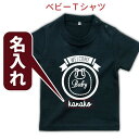 ベビー Tシャツ ベビー服 名入れ 名前 出産祝い 誕生日 プレゼント 【ファンシー A】