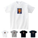 【半袖 スモールアートTシャツ】ゴッホ Tシャツ 自画像 1887-88年冬 フィンセント・ファン・ゴッホ アート 半袖 TEE メンズ レディース キッズ 子...