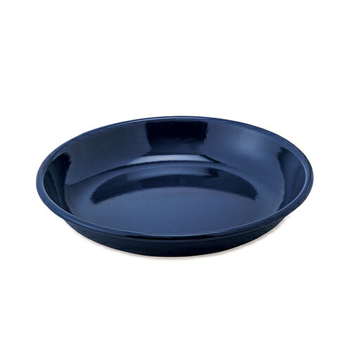 ポッシュリビング POMEL プレート20 インディゴ 63906 | パイ プレート パイ皿 皿 お皿 ホウロウ ほうろう 琺瑯 紺 キッチン キッチン雑貨 ナチュラル 北欧 雑貨 アンティーク レトロ おしゃれ インテリア かっこいい シンプル 新生活