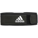 adidas アディダス エッセンシャルウエイトリフティングベルト XL ADGB12256 | スポーツ 運動 筋トレ フィットネス トレーニング 筋力トレーニング エクササイズ ウエイト リフティング ベルト ウエイトトレーニング ベルト ボディーケア ストレス解消 1