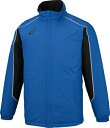 asics アシックス 39 WARMER JKT インペリアル 2XL 2031A233 400 | スポーツ メンズ 2XL 青ウェア アウター ウォーマージャケット 保温性 アウトドア ポリエステル100% 再帰反射付き 背ベンチレーション付き