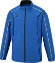 asics アシックス 43 WIND BREAKER JKT(B-ST) インペリアル 2XL 2031A240 400 | スポーツ メンズ 2XL 青ウェア アウター ブレーカージャケット トリコット 保温性 再帰反射付き 背ベンチレーション付き ポリエステル100%