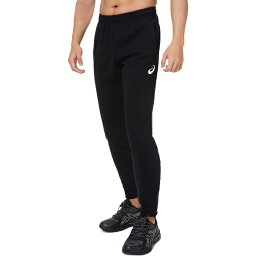 asics アシックス TEAM SWEAT PANT(SLIM SIDE Pブラツク M 2031C713 1 | スポーツ メンズ M ブラック 黒 服 衣類 衣料品ウェア ウエア ボトムス ズボン ロングパンツパンツ スウェットパンツ ポリエステル 綿