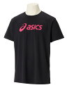 asics アシックス ES DRY SPAIRAL LOGO SS SH パフォーマンスブラックXブライトローズ 2XL 2031E020 2 | スポーツ メンズ 2XL ブラック 黒 服 衣類 衣料品ウェア ウエア トップス シャツ Tシャツ 半袖 ドライ 吸汗速乾 リサイクルポリエステル