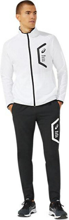 asics アシックス TEAM HEX DRY CROSS JACKET ブリリアントホワイト M 2031E052 100 | スポーツ メンズ M ホワイト 白 服 衣類 衣料品ウェア ウエア チームウェア アウター ドライクロスジャケット ジャケット ポリエステル