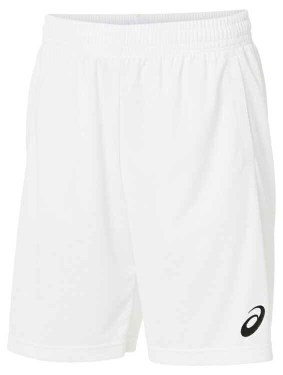 asics アシックス SHORTS ブリリアントホワイト S 2063A222 100 | スポーツ スポーツウェア バスケットボール プラクティスパンツ ゲームパンツ 半ズボン ハーフパンツ 吸汗速乾 ユニセックス キッズ スポーツ用品 グッズ ベーシック