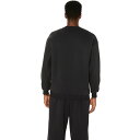 asics アシックス SWEAT SHIRT パフォーマンスブラック S 2063A321 1 | スポーツ スポーツウェア バスケットボール バスケ スウェットシャツ トレーナー ユニセックス スポーツ用品 ワンポイント Vガゼット ロゴ オシャレ ベトナム 2