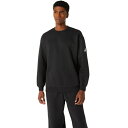 asics アシックス SWEAT SHIRT パフォーマンスブラック S 2063A321 1 | スポーツ スポーツウェア バスケットボール バスケ スウェットシャツ トレーナー ユニセックス スポーツ用品 ワンポイント Vガゼット ロゴ オシャレ ベトナム 1