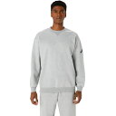 asics アシックス SWEAT SHIRT グレー杢 S 2063A321 20 | スポーツ スポーツウェア バスケットボール バスケ スウェットシャツ ...