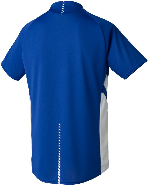 asics アシックス 01 GAME SHIRT アシックスブルー L 2101A038 400 | スポーツ スポーツウェア サッカー ゲームシャツ Tシャツ 半袖 トップス ドライ 吸汗速乾 快適 メンズ スポーツ用品 レーニング 部活 練習 ロゴ ワンポイント 2