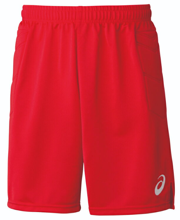 asics アシックス 10 GK GAME PANT クラシックレッド S 2101A045 600 | スポーツ スポーツウェア サッカー ゲームパンツ ハーフパンツ パンツ ズボン 吸汗速乾 快適 メンズ スポーツ用品 レーニング 部活 練習 ロゴ ワンポイント